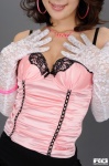 camisole cleavage elbow_gloves gloves miniskirt misaki_maika rq-star_450 skirt top_hat rating:Safe score:0 user:nil!