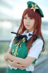 cap cosplay hong_meiling makiron red_hair touhou rating:Safe score:0 user:lolzin
