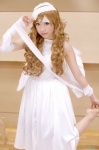 bandages blonde_hair cosplay dress kareshi_kanojo_no_jijou pantyhose shibahime_tsubasa wings zero_inch rating:Safe score:1 user:nil!