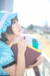 cosplay dress hat saki shiina_mayuri steins;gate stuffed_animal rating:Safe score:0 user:nil!