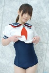 blouse cosplay niimi_haruka pantyhose photo_kano sailor_uniform scarf school_uniform sheer_legwear swimsuit yuu_(ii) rating:Safe score:0 user:pixymisa