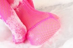 bathtub bikini fishnet_dress necoco necosmo3 panties soap_bubbles swimsuit thong wet rating:Safe score:3 user:pixymisa