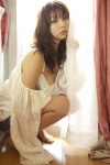 blouse bra cleavage denim koizumi_maya miniskirt skirt rating:Safe score:1 user:nil!
