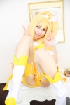amatsuka_miyu blonde_hair boots choker cosplay cure_peace dress hairband kise_yayoi pikapikapikarin ponytail pretty_cure shorts smile_precure! torn_clothes rating:Questionable score:0 user:nil!