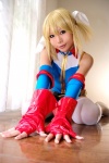 blonde_hair bodysuit boots cosplay gundam gundam_0079_card_builder higurashi_rin reiko_holinger thighhighs twintails rating:Safe score:1 user:nil!