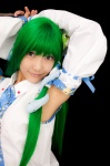 cosplay detached_sleeves green_hair kochiya_sanae lenfried stuffed_animal touhou rating:Safe score:0 user:nil!