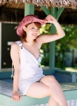 bikini cowboy_hat dress iwasa_mayuko strap_slip swimsuit rating:Safe score:0 user:nil!