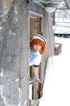 beret billhook boots cosplay dress higurashi_no_naku_koro_ni orange_hair riyo ryuuguu_rena rating:Safe score:0 user:nil!