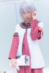 armband cosplay dress glasses grey_eyes ikeda_chitose jacket silver_hair yae_maiko yuruyuri rating:Safe score:0 user:pixymisa