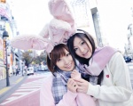 animal_ears blouse bunny_ears cardigan mimi_girls niwa_mikiho scarf school_uniform tokky rating:Safe score:0 user:nil!