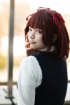 amami_haruka blouse cosplay hair_ribbons hana_(iii) idolmaster ribbon_tie sweater rating:Safe score:0 user:pixymisa