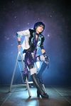 blue_hair cosplay jacket kim_tai_sik microphone tasha tie tokiya_ichinose trousers uta_no_prince-sama rating:Safe score:0 user:DarkSSA