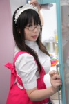 anna_miller's apron blouse chiyoko_5 chocoball cosplay glasses hairband miniskirt skirt waitress waitress_uniform rating:Safe score:0 user:nil!
