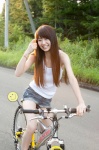 aizawa_rina bicycle denim shorts tank_top wpb_126 rating:Safe score:0 user:nil!