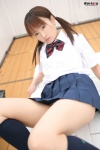 blouse costume kneesocks moriyama_kana panties pleated_skirt school_uniform skirt twintails rating:Safe score:0 user:nil!
