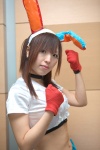animal_ears bunny_ears carrots cosplay croptop getsumento_heiki_miina gloves midriff miniskirt raayu skirt tsukishiro_mina rating:Safe score:0 user:nil!