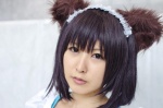 animal_ears apron cosplay headband maid maid_uniform narihara_riku original rating:Safe score:0 user:pixymisa
