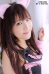 akb48 animal_ears cat_ears cosplay dress mai_(iii) oshima_mai_(akb48) rating:Safe score:1 user:nil!
