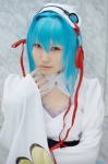 blue_hair chouun cosplay dress hairband koihime_musou yuuri_(shio274) rating:Safe score:0 user:nil!