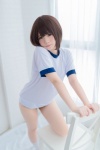 buruma cosplay gym_uniform kneesocks miu_(iii) original shorts tshirt rating:Safe score:1 user:nil!