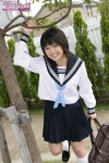 bookbag kneesocks pleated_skirt sailor_uniform sakamoto_rion school_uniform skirt rating:Safe score:0 user:nil!