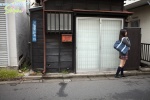 blouse bookbag cardigan kneesocks pleated_skirt school_uniform shizuka_(ii) skirt rating:Safe score:1 user:nil!