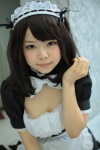 apron bowtie collar cosplay hairband ichinomiya_kanna maid maid_uniform original wristband rating:Safe score:3 user:pixymisa