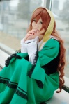 cosplay dress headscarf hina rozen_maiden suiseiseki vest rating:Safe score:0 user:nil!
