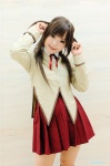 ahoge cosplay kipi school_rumble school_uniform tsukamoto_tenma twin_ahoge rating:Safe score:0 user:darkgray
