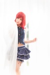 camisole cosplay love_live!_school_idol_project miniskirt nishikino_maki pantyhose red_hair sheer_legwear shimotsuki_sato skirt rating:Safe score:0 user:nil!