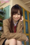 blazer blouse pleated_skirt ponytail school_uniform skirt sweater yamaguchi_hikari rating:Safe score:0 user:nil!