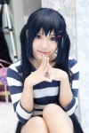 asae_ayato cosplay hair_clips k-on! nakano_azusa shorts tshirt twintails rating:Safe score:0 user:pixymisa