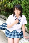 blouse costume dgc_0611 loose_socks miniskirt plaid pleated_skirt school_uniform shinozaki_ai skirt socks rating:Safe score:0 user:nil!