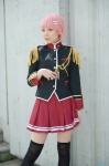 blazer cosplay hair_clips kisaki_mio pink_hair pleated_skirt shiki skirt walkure_romanze zettai_ryouiki rating:Safe score:0 user:nil!