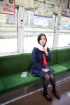 kanda_midori pantyhose pleated_skirt sailor_uniform scarf school_uniform skirt rating:Safe score:2 user:nil!