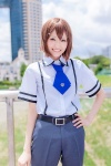 blouse cosplay hair_clips kanaria tagme_character tagme_series tie trousers rating:Safe score:0 user:pixymisa