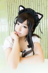 animal_ears cat_ears cosplay dress hairband hair_ribbons maria original rating:Safe score:0 user:pixymisa