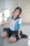 ayase_chio cosplay headphones ipod kneesocks kobayakawa_rinko love_plus pleated_skirt sailor_uniform school_uniform skirt rating:Safe score:0 user:nil!