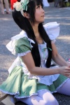 apron cosplay hairband maid maid_uniform matsuri original thighhighs twintails rating:Safe score:1 user:pixymisa