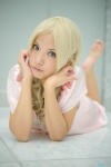 blonde_hair cosplay nightgown ryulk tagme_character tagme_series twintails rating:Safe score:2 user:nil!