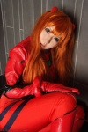 bodysuit cosplay gloves hair_pods neon_genesis_evangelion plugsuit red_hair red_solitude_type_two saku soryu_asuka_langley twintails rating:Safe score:0 user:nil!