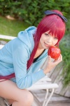 cosplay hairbow hoodie original red_hair riku_(iii) rating:Safe score:1 user:pixymisa