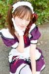 apron choker cosplay gloves hairband hiiragi_misao kunugi_ayano maid maid_uniform pia_carrot pia_carrot_go thighhighs twintails rating:Safe score:0 user:pixymisa