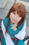 asahina_mikuru cosplay hiyori pleated_skirt sailor_uniform school_uniform skirt socks suzumiya_haruhi_no_yuuutsu rating:Safe score:0 user:nil!