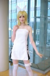 blonde_hair cosplay dress hairbow hair_clips kagamine_rin maron tagme_song thighhighs vocaloid zettai_ryouiki rating:Safe score:0 user:nil!