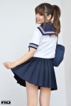 bookbag pleated_skirt ponytail rq-star_823 sailor_uniform sayaka_aoi school_uniform skirt skirt_lift rating:Safe score:0 user:nil!