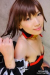 angel_mort apron bodysuit cleavage cosplay detached_sleeves higurashi_no_naku_koro_ni iroha_(ii) ryuuguu_rena waitress waitress_uniform rating:Safe score:0 user:nil!