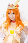 bow choker cosplay crown cure_sunny detached_sleeves dress hino_akane orange_hair pretty_cure rokke smile_precure! rating:Safe score:0 user:pixymisa
