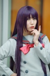 bishoujo_senshi_sailor_moon cosplay hino_rei purple_hair sailor_uniform school_uniform yaya rating:Safe score:1 user:nil!