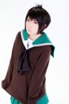 a_channel cosplay ibara pleated_skirt scarf school_uniform skirt sweater tooru rating:Safe score:0 user:pixymisa